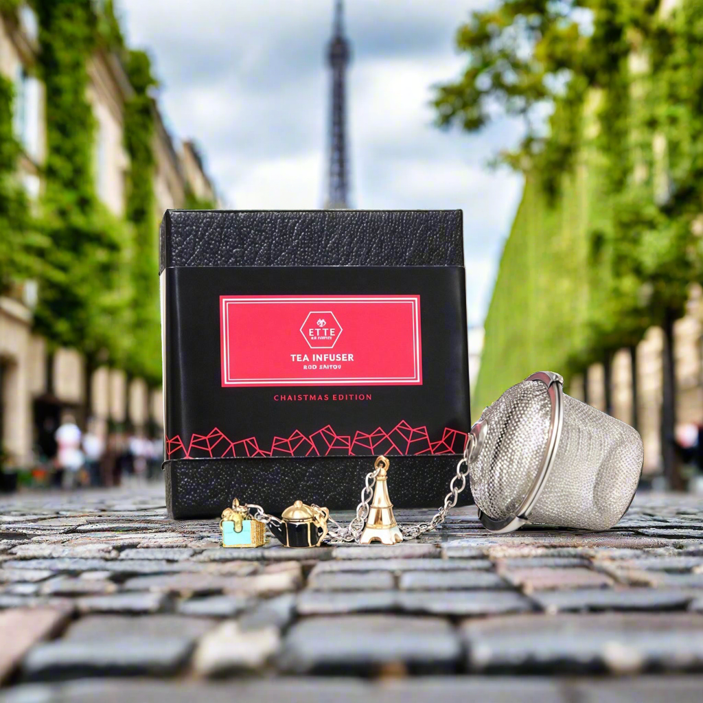 Infuseur à thé avec breloques - L'edition Parisien
