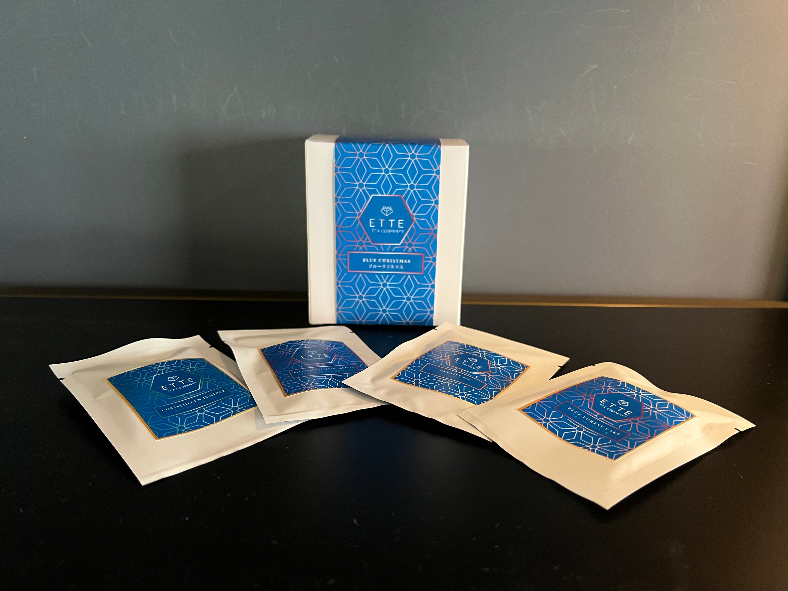 BLUE Christmas, Assortiment 8 Sachets