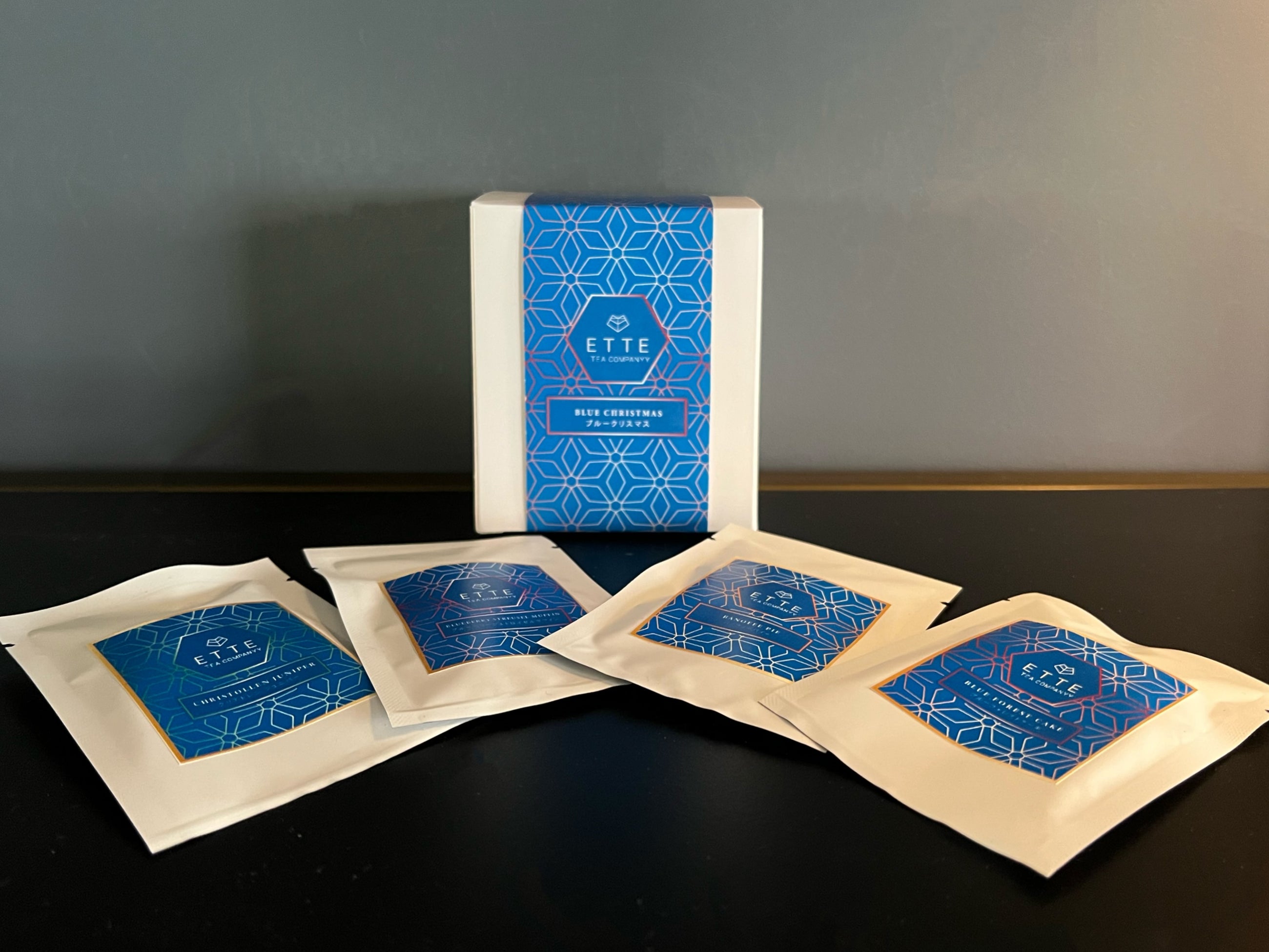 BLUE Christmas, Assortiment 8 Sachets