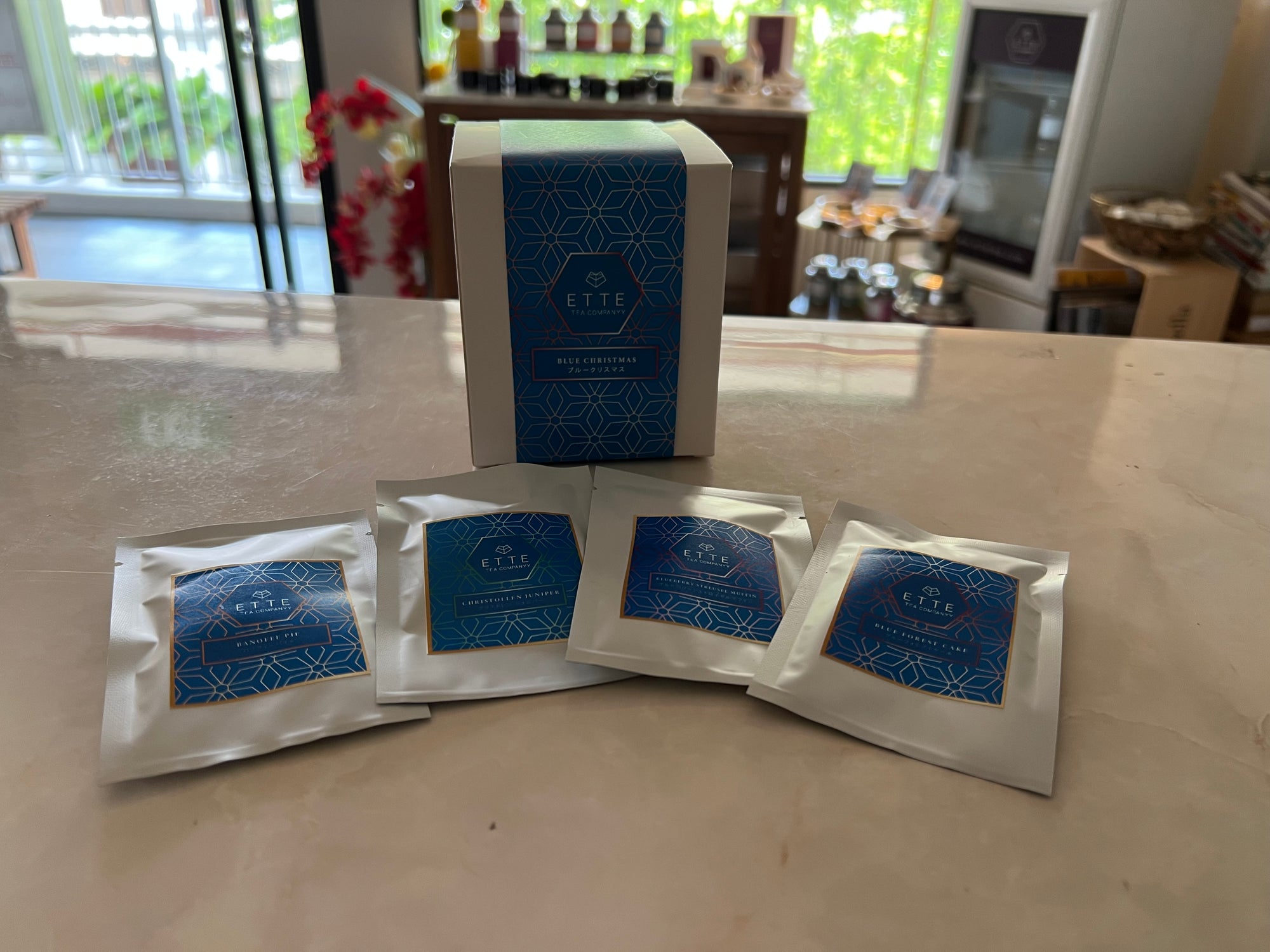 BLUE Christmas, Assortiment 8 Sachets