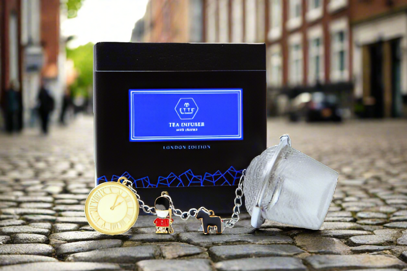 Tea Infuser with Charms - London Edition