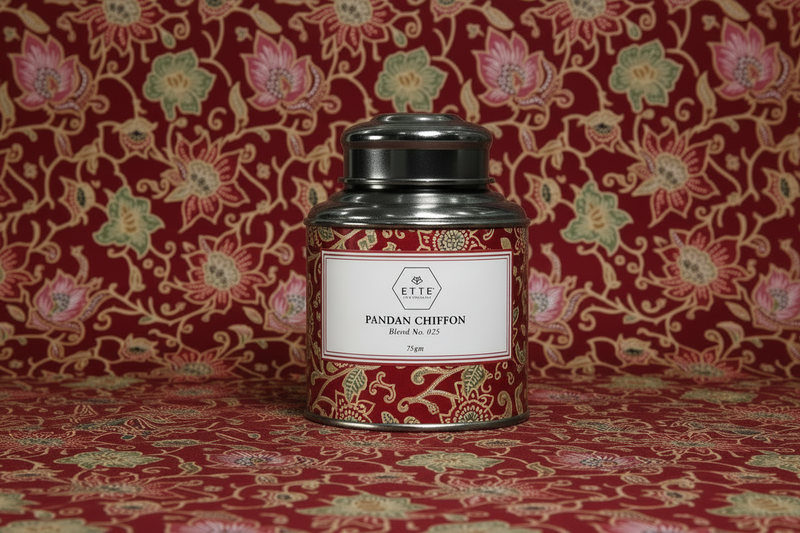 Pandan Chiffon, Kebaya Red