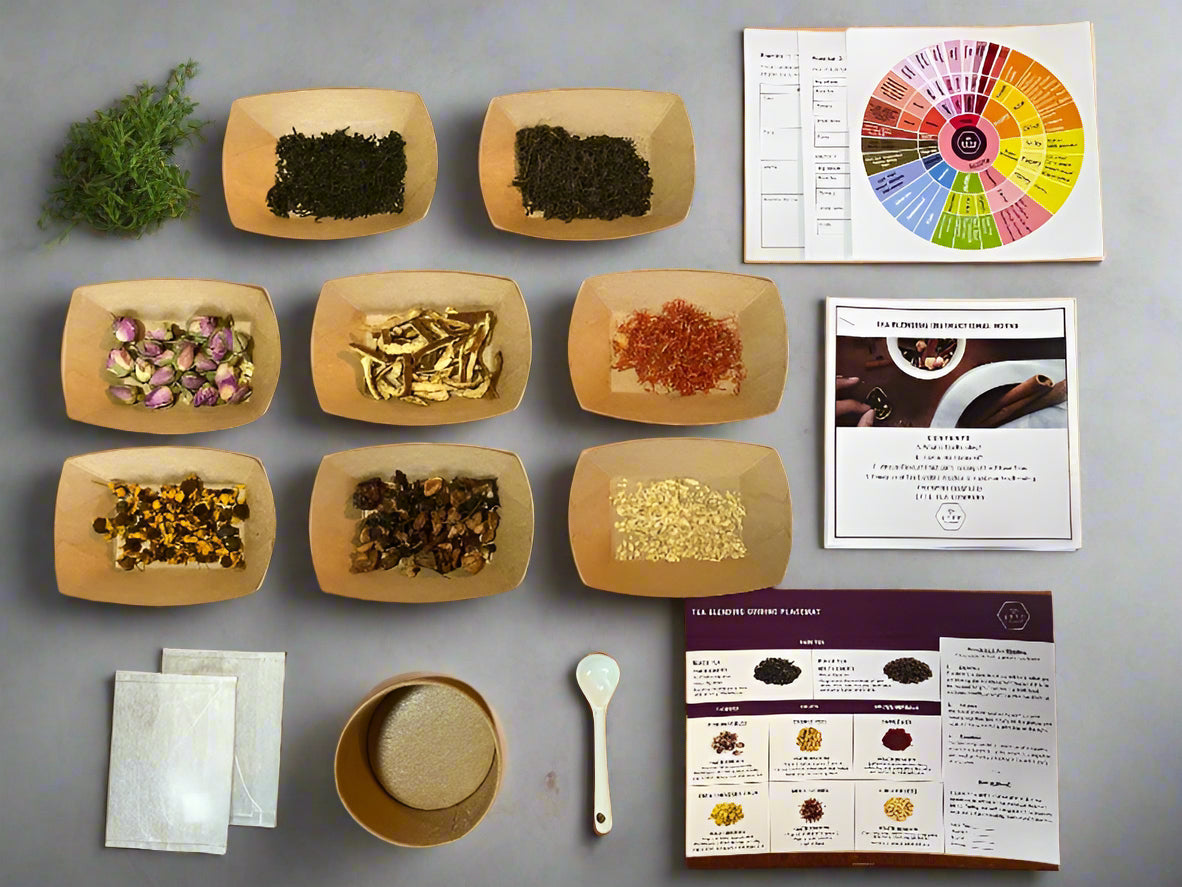 The Accoutrements of Tea Blending